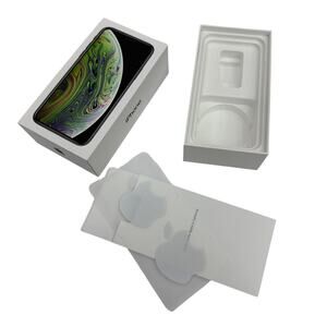 Apple iPhone XS Retail Box Only 64GB Space Gray MT8U2LL/A A1920 Stickers